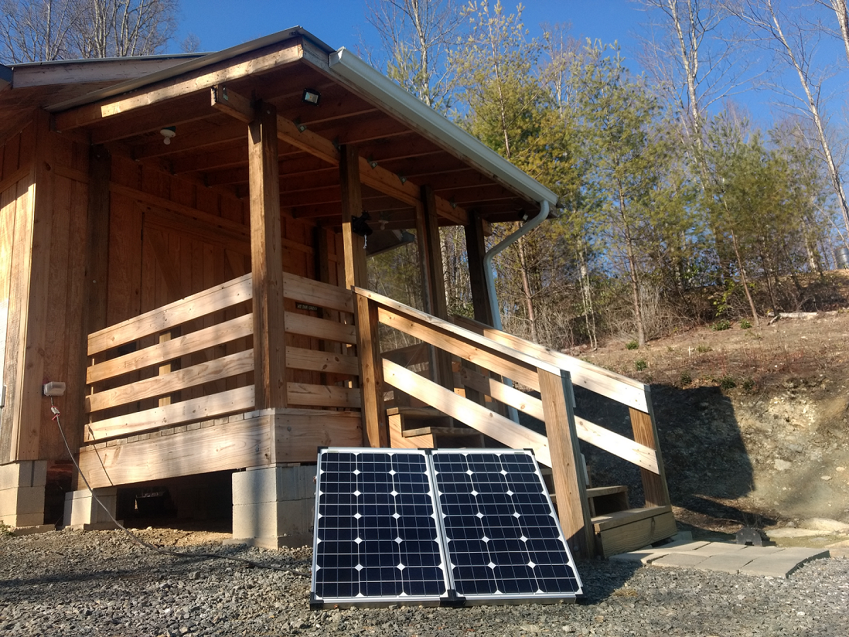 Off grid cabin